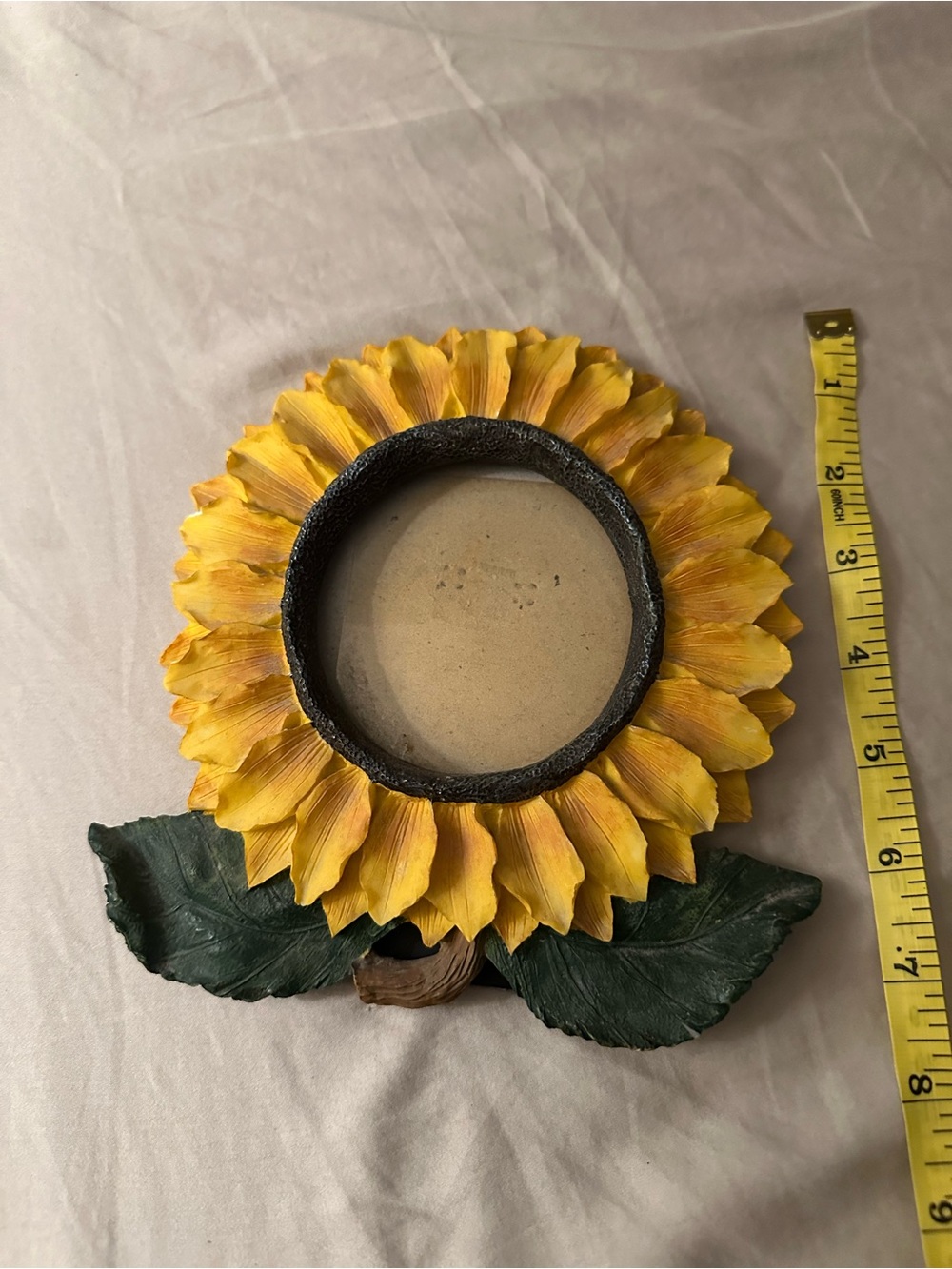 Source Unknown Sunflower Wall Mirror - Yellow & Green